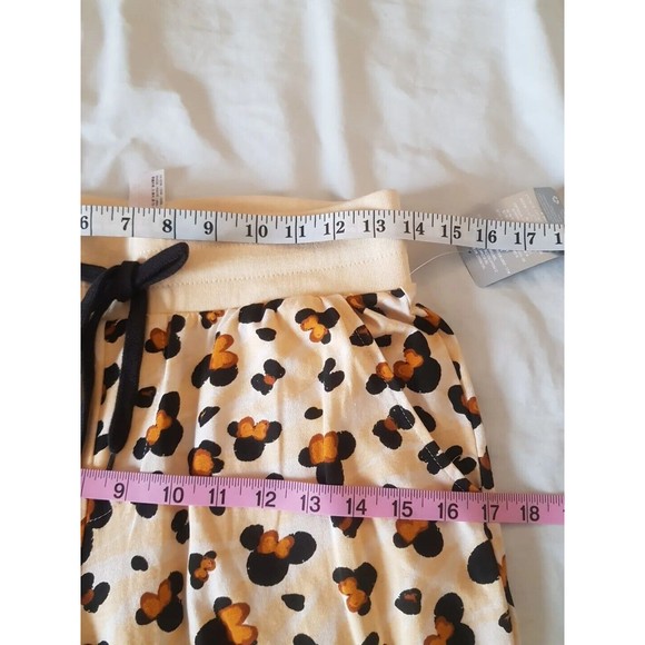 Minnie Mouse Womens Size Small Lounge Wear Pants Animal Print Disney Sleepwear - Picture 9 of 12
